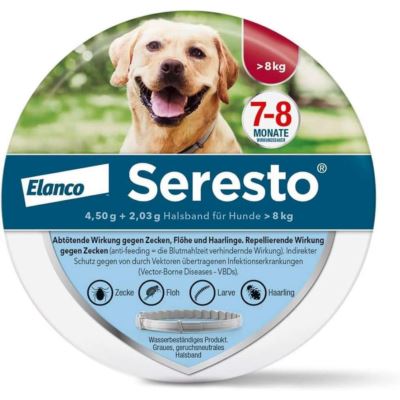 Obroża Bayer Seresto 4,50g+2,03g dla psów od 8kg