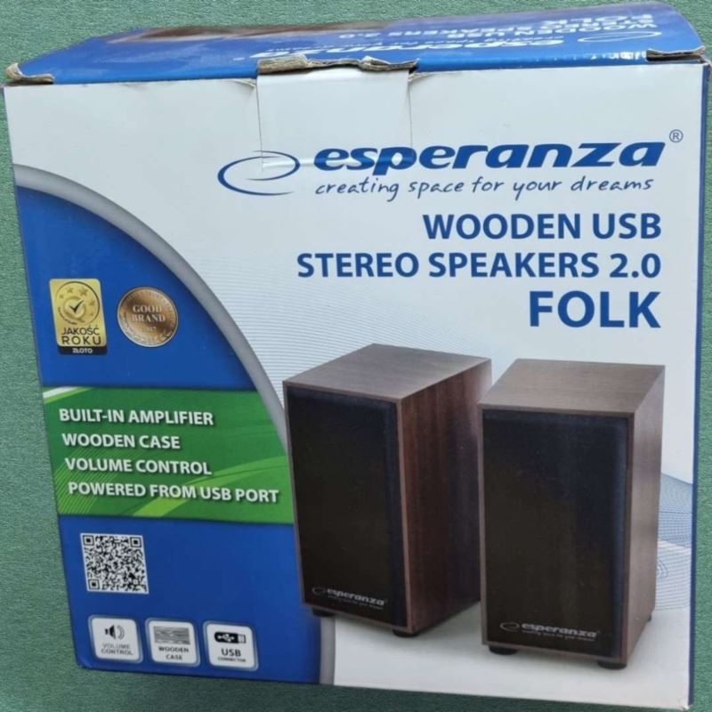 Głośniki Esperanza Folk 2.0