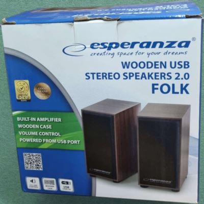 Głośniki Esperanza Folk 2.0