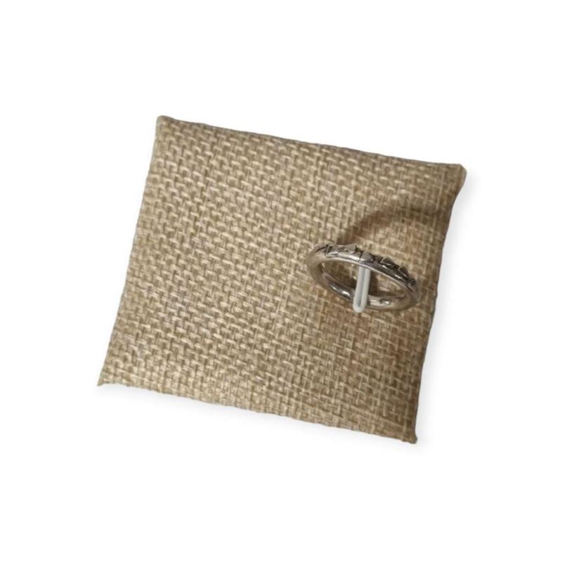 Pierścionek z trójkątami r.10 4,12g 925