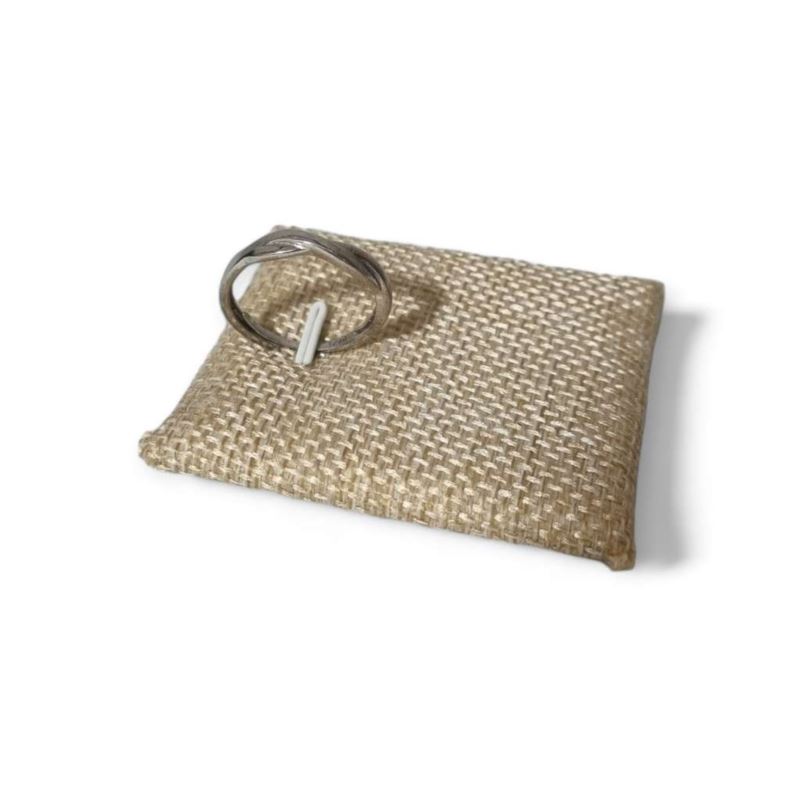 Pierścionek przeplatany r.20 2,17g 925