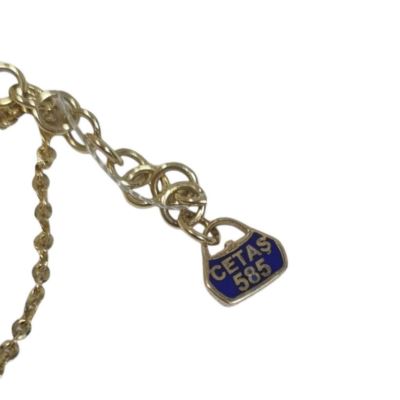 Łańcuszek z zawieszką 585 6,44g