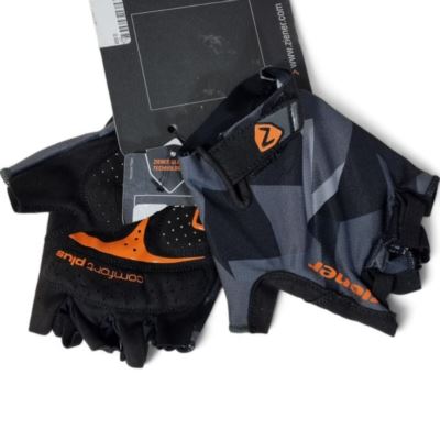 Rękawice bezpalcowe ziener r. 7.5 szare/żółte