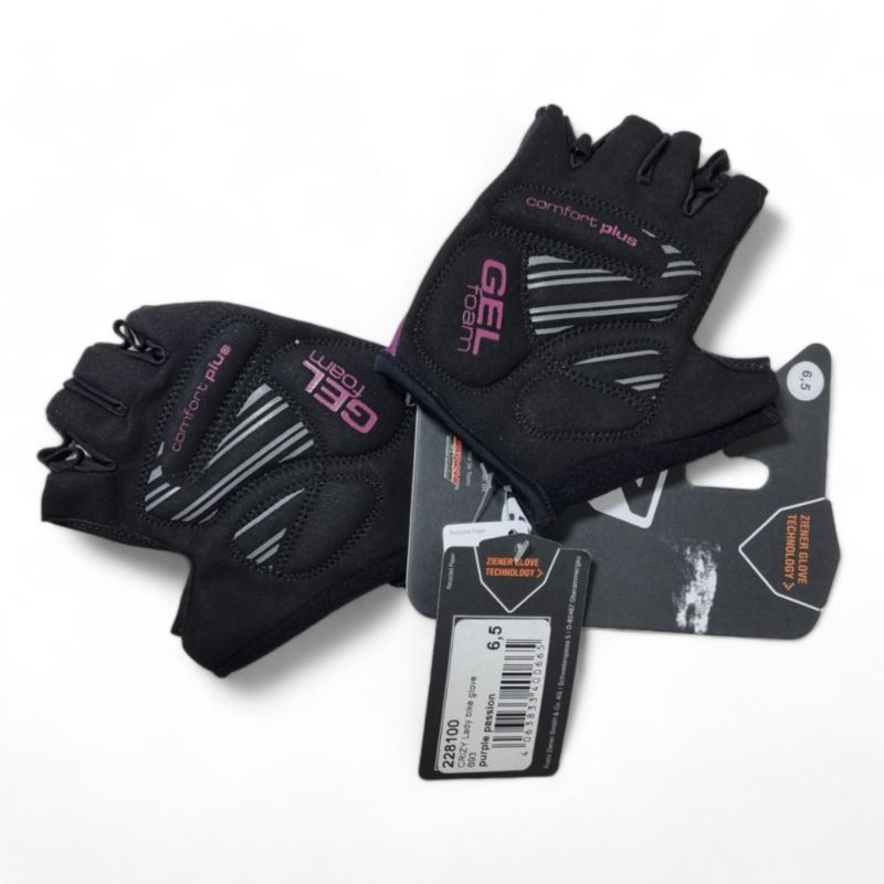 Rękawice Rowerowe Damskie Ziener Crizy Rozmiar 6,5