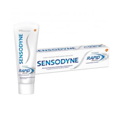 SENSODYNE Rapid Relief Whitening Pasta z fluorkiem 75 ml powystawowe