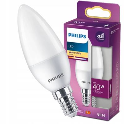 Żarówka LED Philips B35 E14 470 lm 2700 K