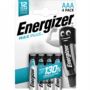 4X BATERIA ENERGIZER MAX PLUS AAA R3 1,5V