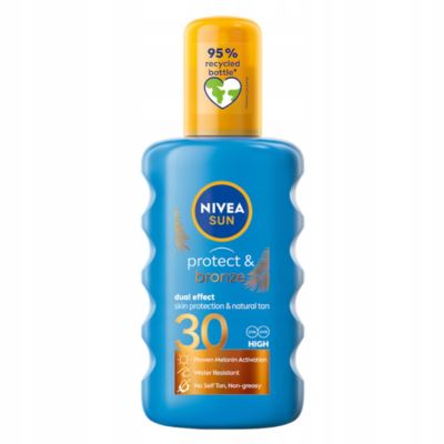 NIVEA SUN Protect and Bronze Balsam w spray'u aktywujący naturalną opaleniznę SPF 30