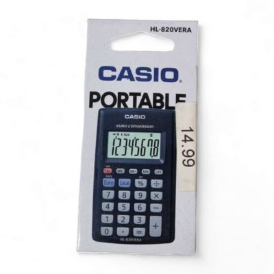 Kalkulator Casio Portable HL-820VERA Czarny