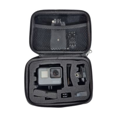 Kamera sportowa GoPro Hero 5 + etui + akcesoria + karta pamięci