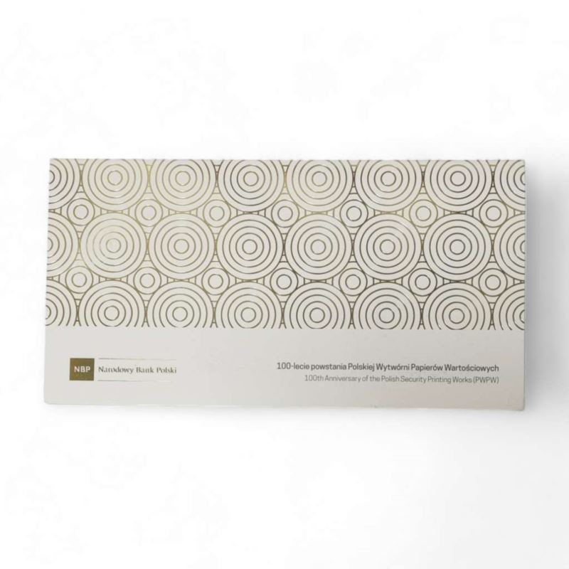 Banknot 19 zł 100-lecie powstania PWPW Paderewski