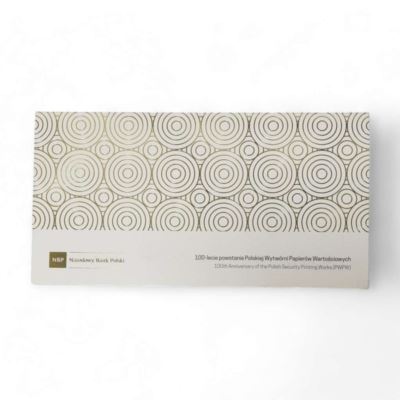 Banknot 19 zł 100-lecie powstania PWPW Paderewski