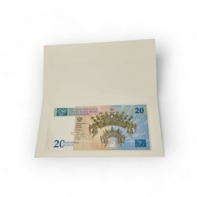 Banknot 20 zł 300-lecie koronacji Obrazu Matki Bożej Jasnogórskiej