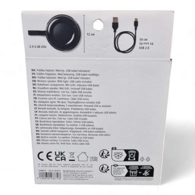 Głosnik Wireless BT Tradlos Hojtaler With Light