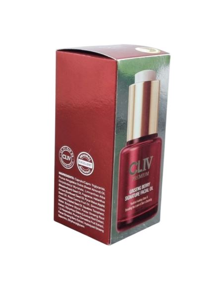 CLIV Ginseng Berry Signature Facial Oil Rozświetlający Olejek do Twarzy