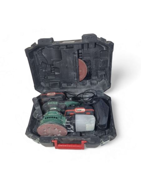 Szlifierka Aku Parkside Paexs 20-Li B2 wyp: 2x akumulator, ładowarka,