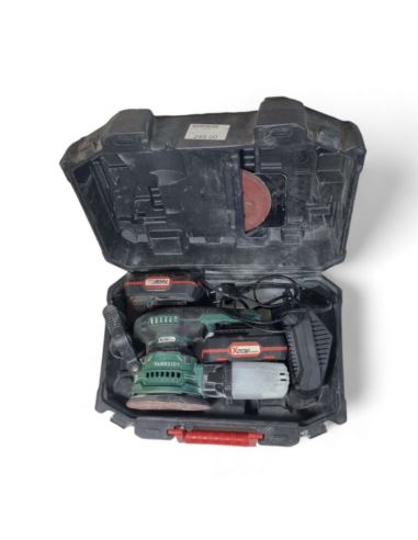 Szlifierka Aku Parkside Paexs 20-Li B2 wyp: 2x akumulator, ładowarka,