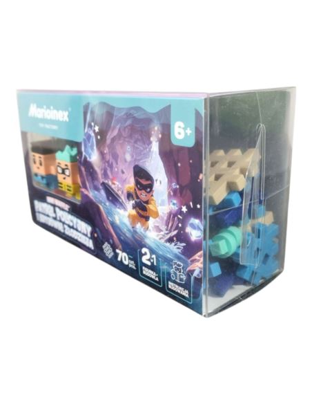Marioinex Mini Waffle Patrol Policyjny i Kryjówka Złodzieja 6+