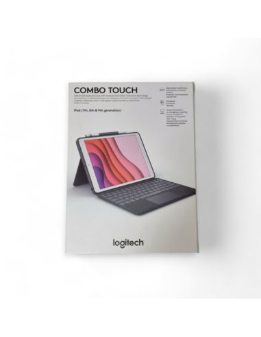 Logitech Combo Touch do Apple iPad 7.8.9. gen. + Crayon Pencil ZESTAW