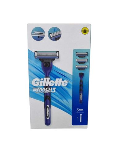 Gillette Mach 3 Sport + 3 Wkłady