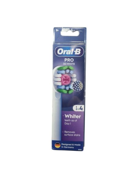 Końcówki Oral-B Pro 3D White 4szt