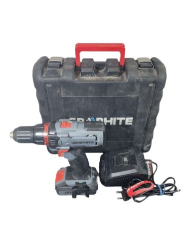Wiertarko-Wkrętarka Graphite 58G224 + Walizka