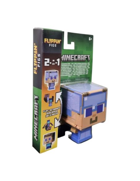 Minecraft Figurka Steve z Transfomacją JCN19 Minecraft Figurka Steve z Transfomacją JCN19