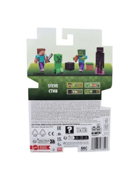 Minecraft GTP08 JCN28 Figurka Steve Minecraft GTP08 JCN28 Figurka Steve