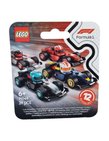 Lego Minifigures Bolid Formuła F1 71049