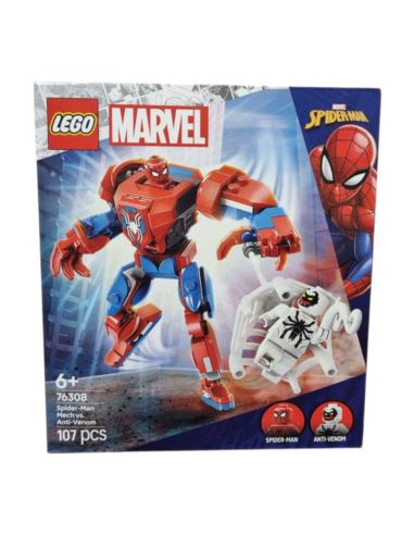 Lego Super Heroes Mech Spider-Mana kontra Anty-Venom 76308