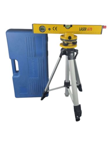 Poziomica Laserowa PowerFix KH 4008 + Walizka