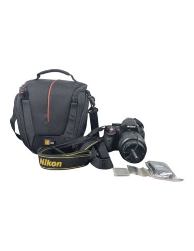 Nikon D5200 Obiektyw Nikkor 18-55mm Futerał (Przebieg 7330)