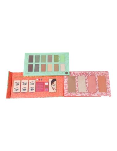 Paleta do Makijażu Powiek Twarzy Coral Lustre 28 Kolor Fab Factory 3 Części