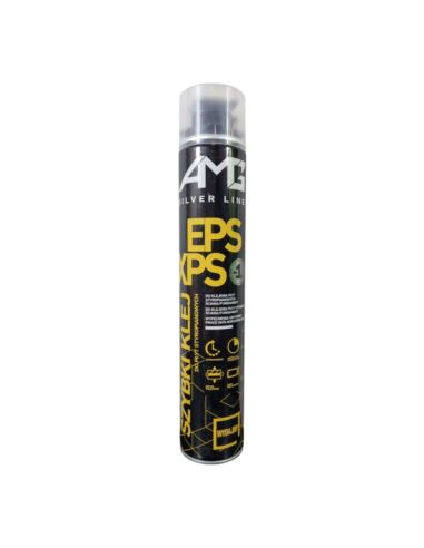 Klej Poliuretanowy Pistoletowy Pianoklej AMG Silver Line EPS/XPS 750ml
