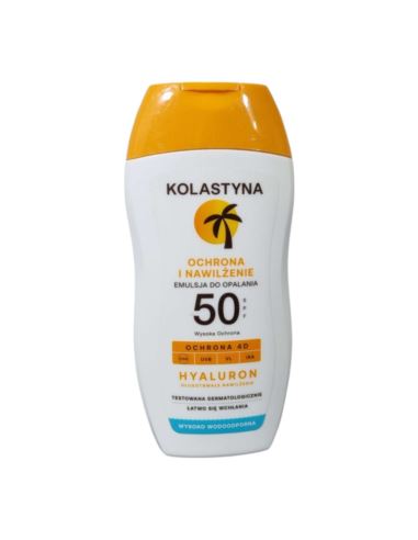 Kolastyna Ochrona i Nawilżenie SPF50 Ochrona 4D Hyaluron 200ml