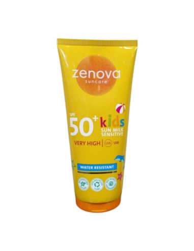 Zenova Sun Milk Sensitive Kids SPF50+ Very High Water Resistant 200ml