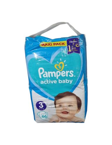 Pieluchy Pampers Active Bay 3 (6-10kg) 66szt