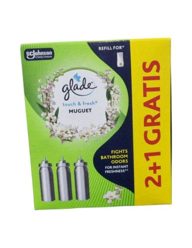 Glade Touch&Fresh Zapas do Odświeżacza Powietrza Muguet 3x10ml