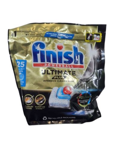 Finish Powerball Ultimate Plus Baking Soda 25szt