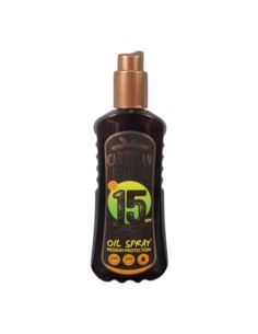 Olejek do Opalania Caribbean Bronze SPF15 Oil Spray Efekt Brązujący 200ml