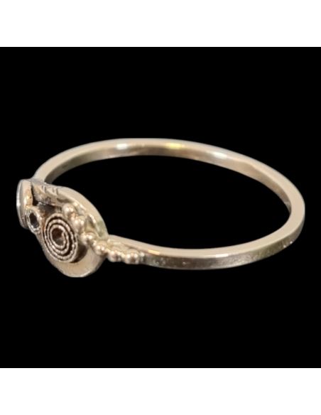 Pierścionek Okrąg 1,37g 585 r.17