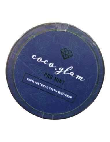 Proszek Wybielający Zeby Coco Glam Pro Mint Z Węglem Aktywnym 30g