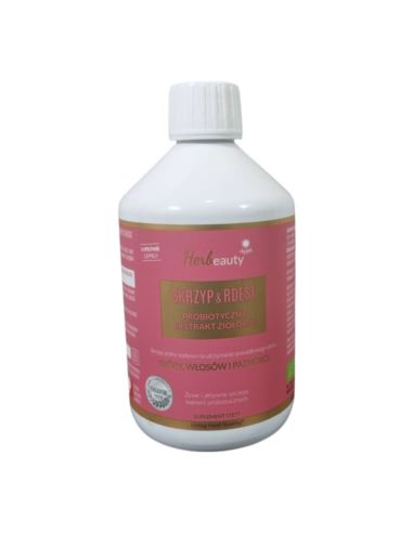 Suplement Diety Joy Day Herbeauty Probiotyk Slrzyp i Rdest Płyn 500ml