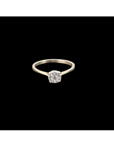 Pierścionek 585 2,38g 0,05ct Certyfikat Wycena 1400