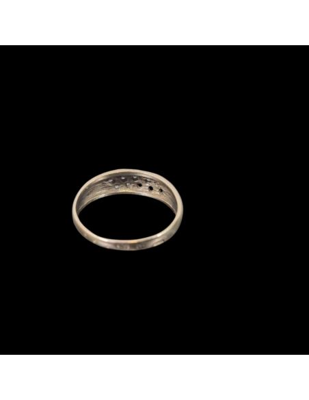 Pierścionekz Cyrkoniami p585 2,93g r15
