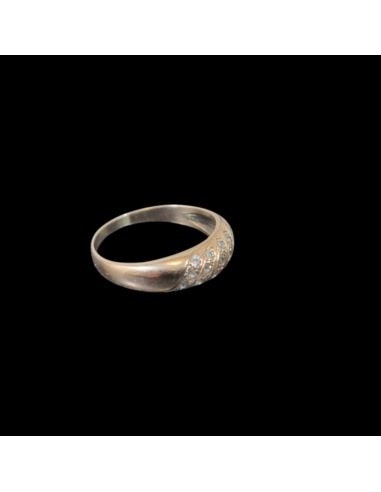 Pierścionekz Cyrkoniami p585 2,93g r15