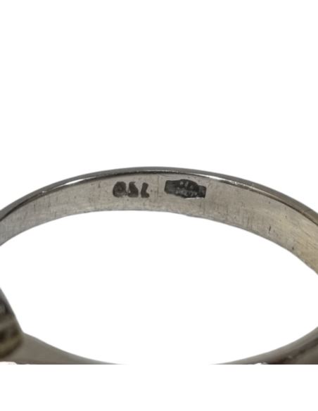 Pierścionek cert wycena 3600 p 750 , waga (g): 2,81