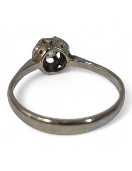 Pierścionek cert wycena 3600 p 750 , waga (g): 2,81