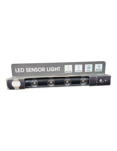 Lampka LED z na Baterie z Czujnikiem Ruchu Czarna