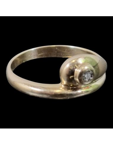 Złoty Pierścionek z Oczkiem 2,91g pr.585 r.15